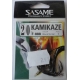 Anzois Sasame Kamikaze Nº2/0 F-888 Black Nickel